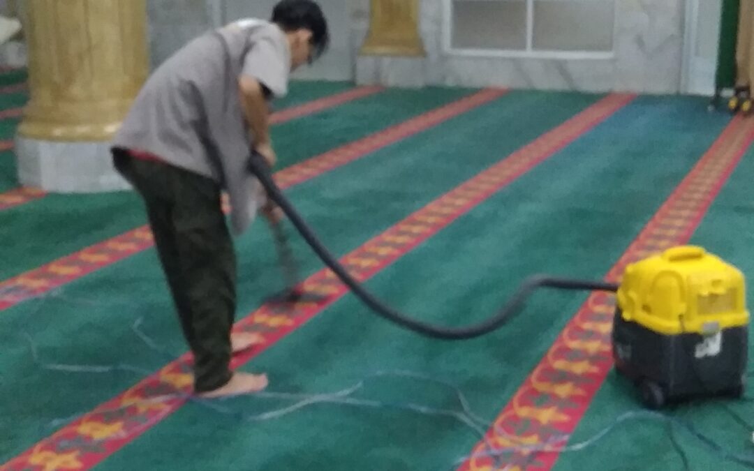 Jasa Cuci Karpet Masjid di Cilebut Bogor