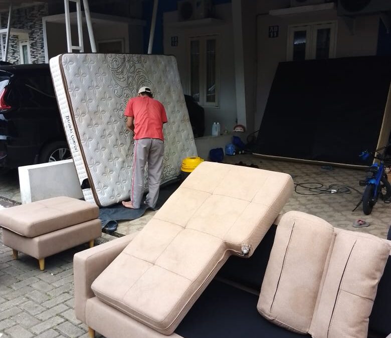 jasa cuci springbed di bojong gede