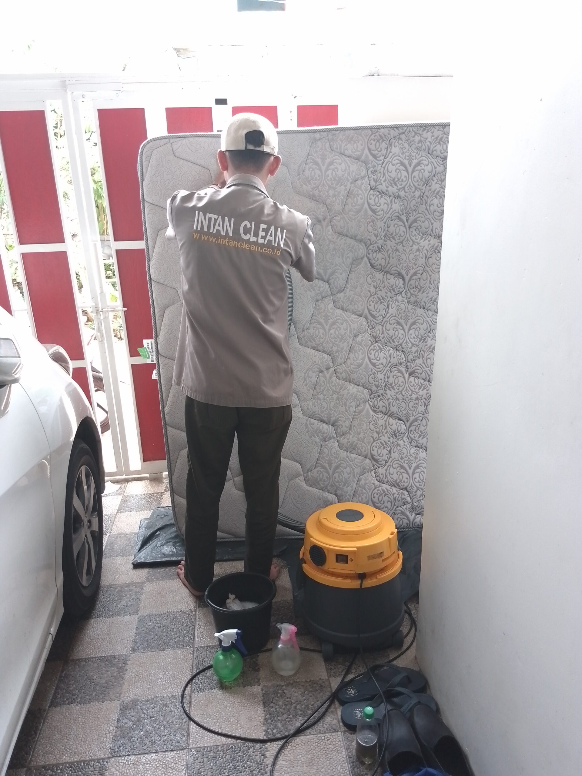 jasa cuci springbed di kedung halang bogor