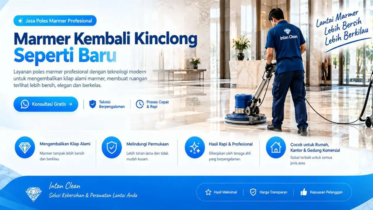Intan Clean, jasa cuci Intan Clean