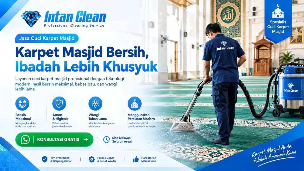 Intan Clean, jasa cuci Intan Clean