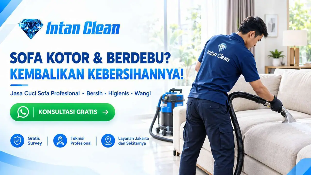 Intan Clean, jasa cuci Intan Clean