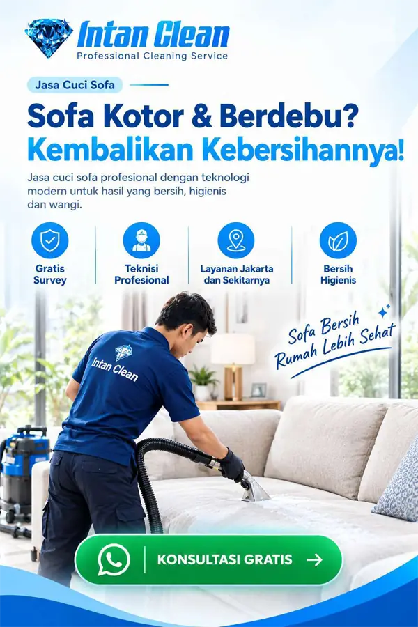Intan Clean, jasa cuci Intan Clean